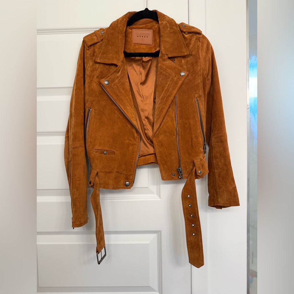 Blank NYC Women's Suede  Jacket